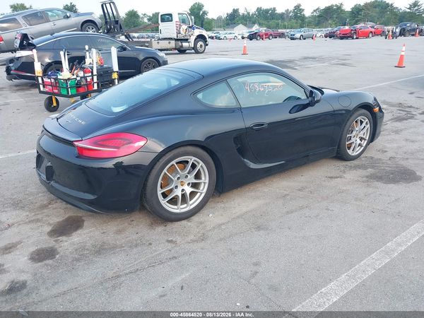 2016 PORSCHE CAYMAN BLACK EDITION