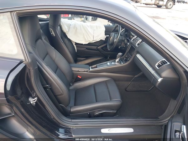 2016 PORSCHE CAYMAN BLACK EDITION