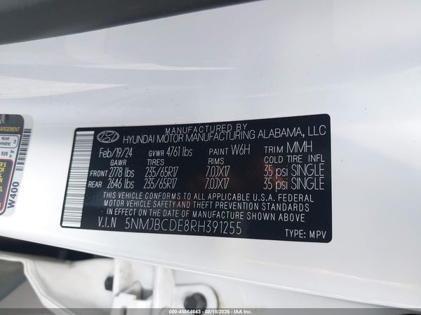 2024 HYUNDAI TUCSON SEL