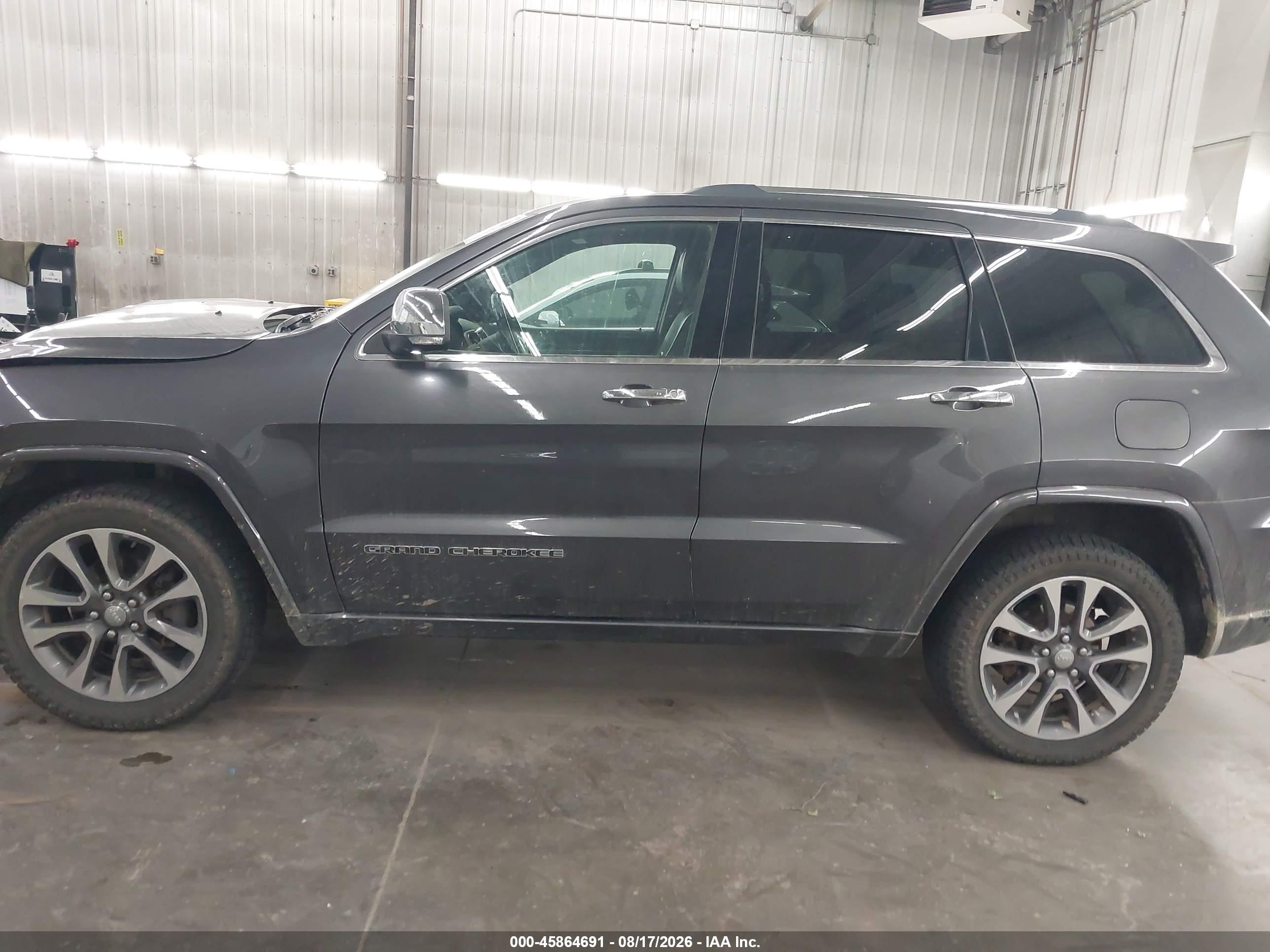 2017 JEEP GRAND CHEROKEE OVERLAND