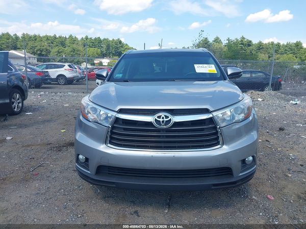 2016 TOYOTA HIGHLANDER XLE V6