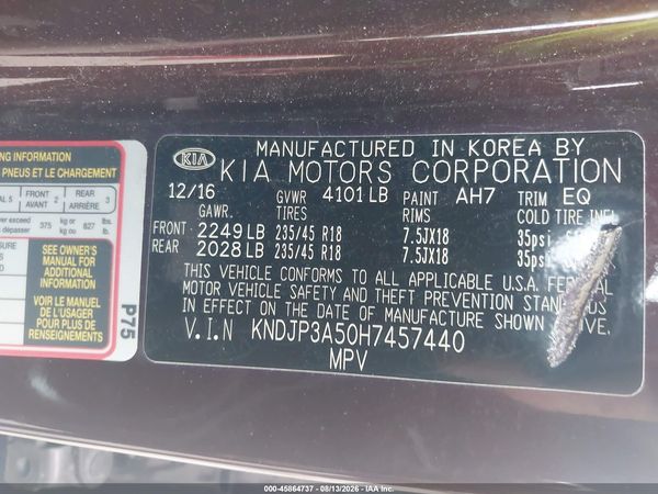 2017 KIA SOUL +