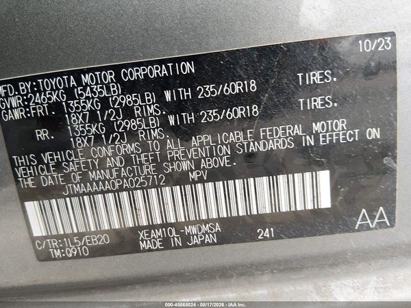 2023 TOYOTA BZ4X XLE