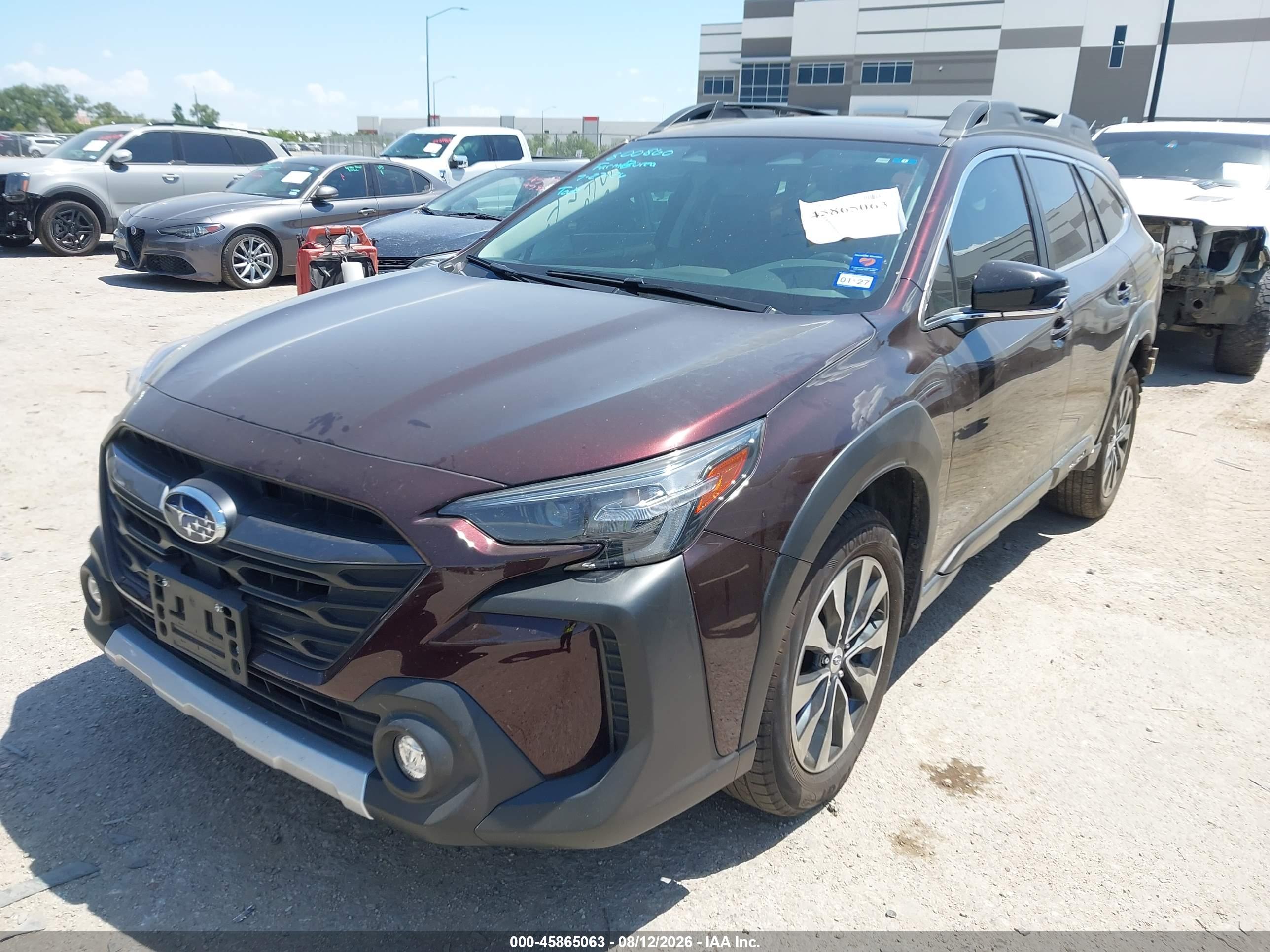 2025 SUBARU OUTBACK LIMITED XT — I2