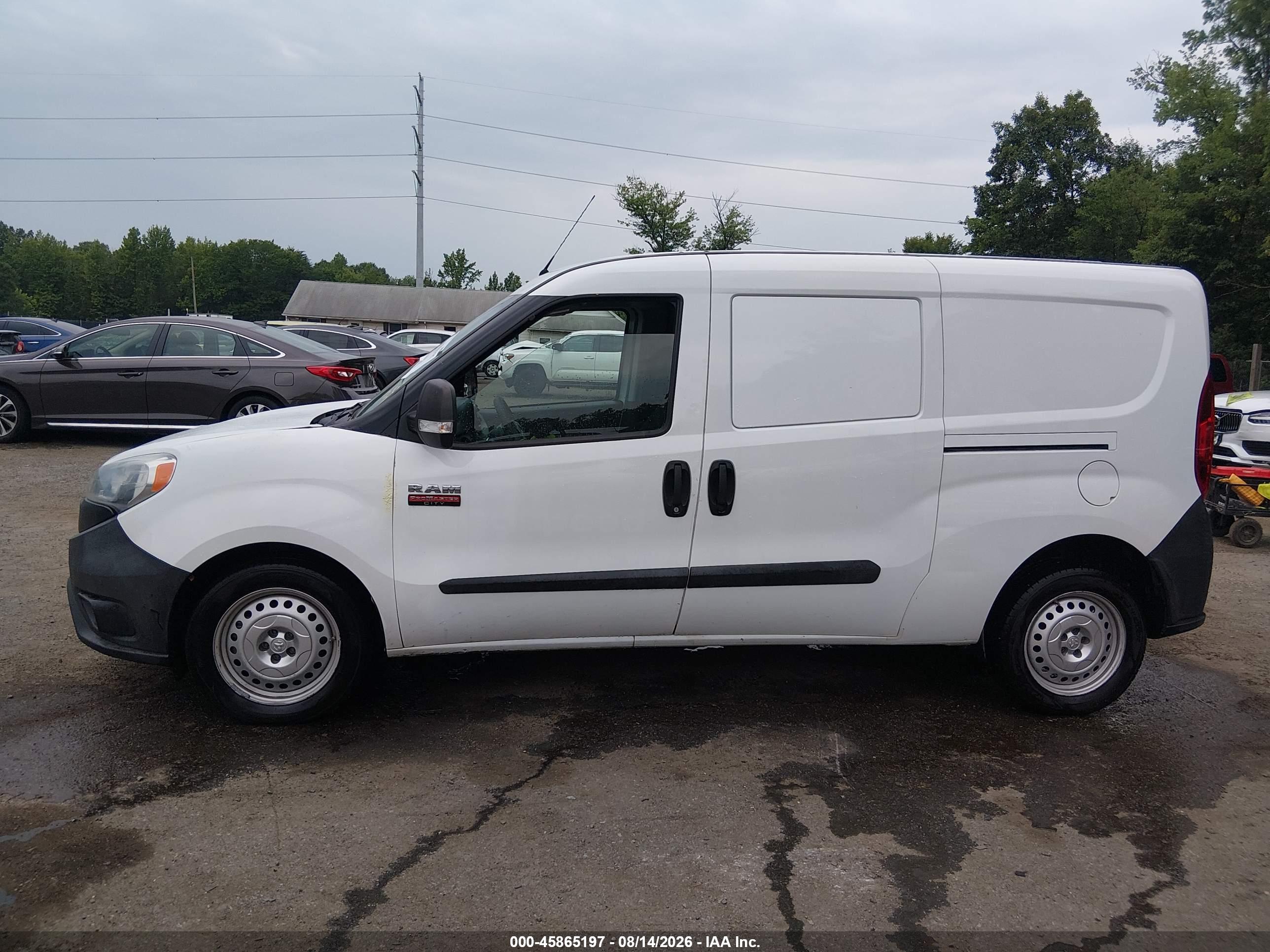 2021 RAM PROMASTER CITY TRADESMAN