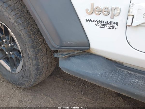 2018 JEEP WRANGLER UNLIMITED SPORT S 4X4