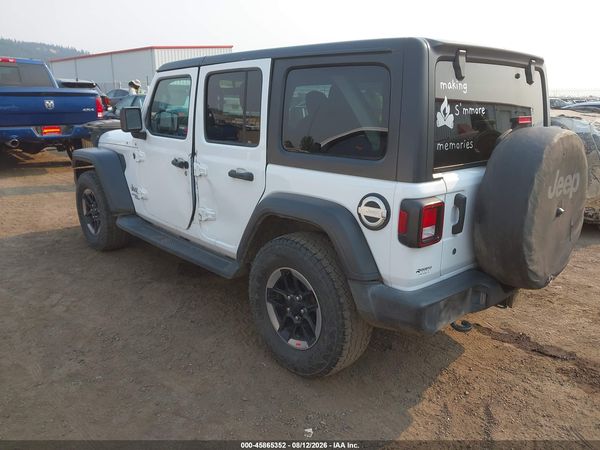 2018 JEEP WRANGLER UNLIMITED SPORT S 4X4