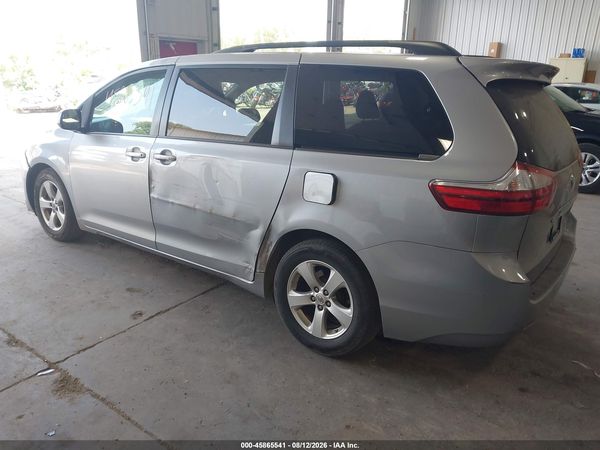 2015 TOYOTA SIENNA LE 8 PASSENGER — I3