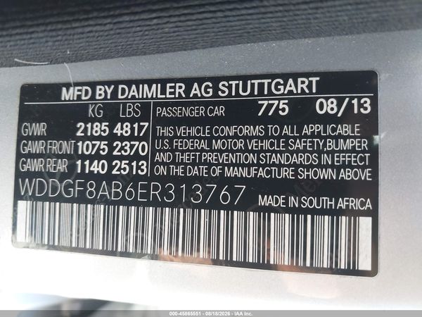 2014 MERCEDES-BENZ C 300 SPORT 4MATIC