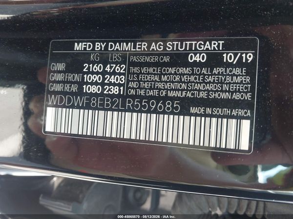 2020 MERCEDES-BENZ C 300 4MATIC
