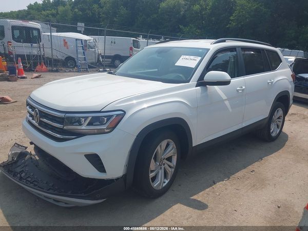 2021 VOLKSWAGEN ATLAS 3.6L V6 SE W/TECHNOLOGY — I2