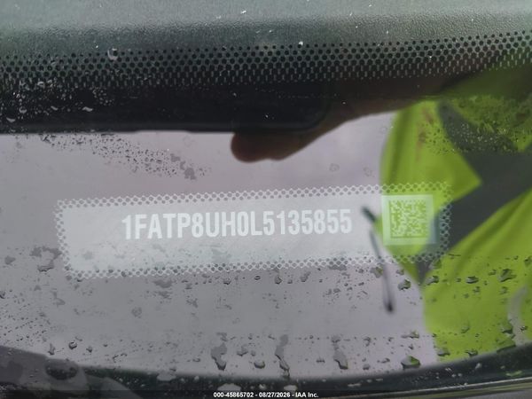 2020 FORD MUSTANG ECOBOOST PREMIUM