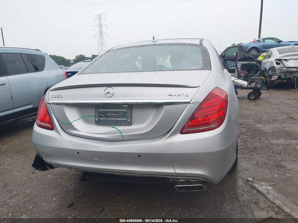 2015 MERCEDES-BENZ S 550 4MATIC