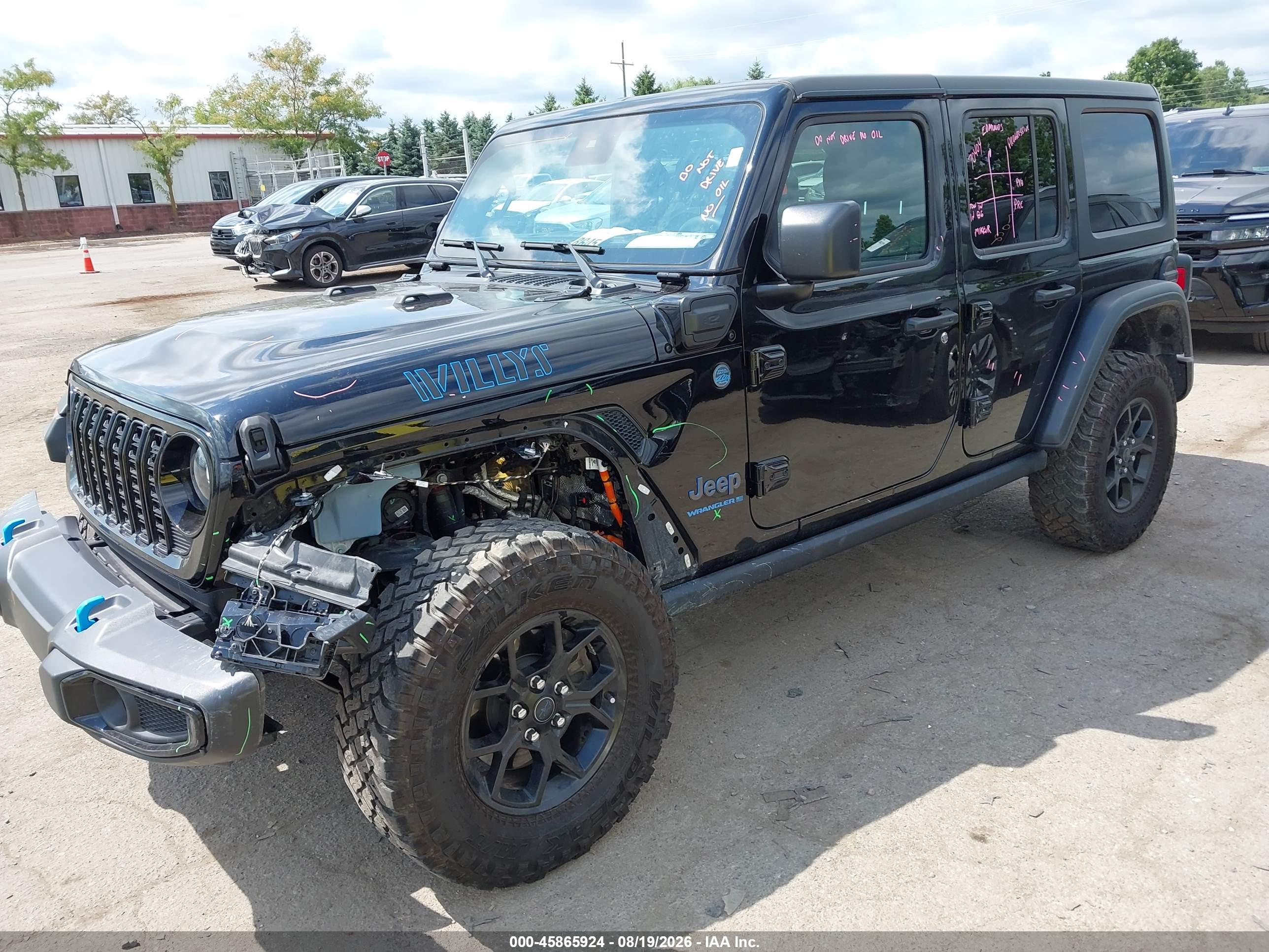 2024 JEEP WRANGLER 4XE WILLYS 4XE — I2