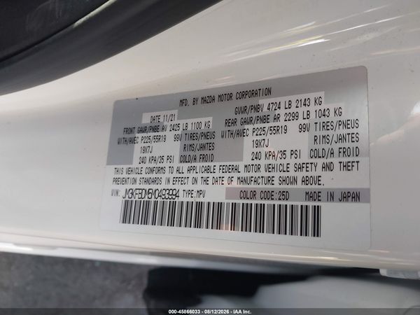 2021 MAZDA CX-5 GRAND TOURING