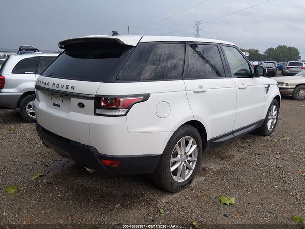 2016 LAND ROVER RANGE ROVER SPORT 3.0L V6 SUPERCHARGED SE — I4
