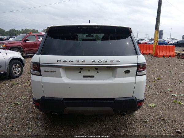 2016 LAND ROVER RANGE ROVER SPORT 3.0L V6 SUPERCHARGED SE — I119