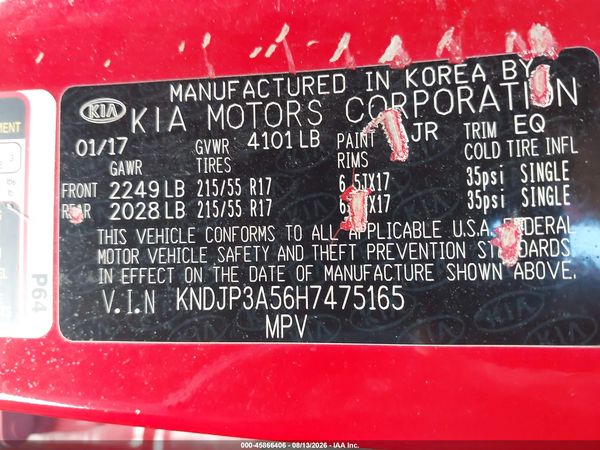 2017 KIA SOUL +