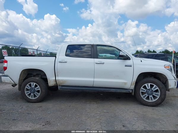 2019 TOYOTA TUNDRA PLATINUM 5.7L V8