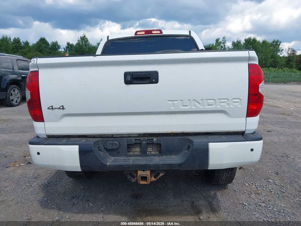 2019 TOYOTA TUNDRA PLATINUM 5.7L V8