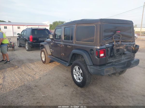 2018 JEEP WRANGLER UNLIMITED SPORT S 4X4