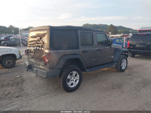 2018 JEEP WRANGLER UNLIMITED SPORT S 4X4