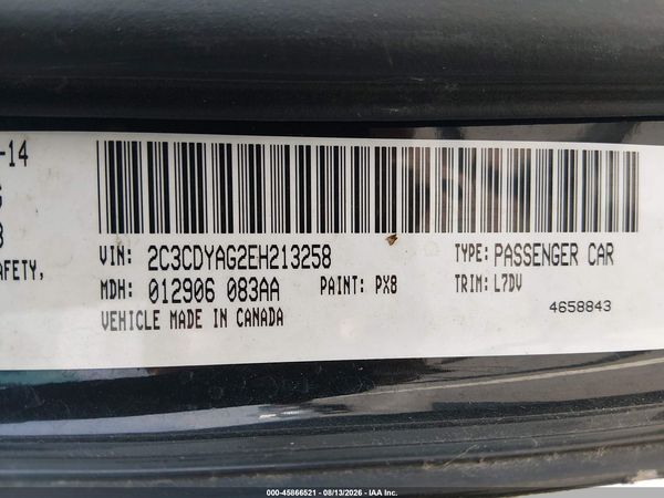2014 DODGE CHALLENGER SXT