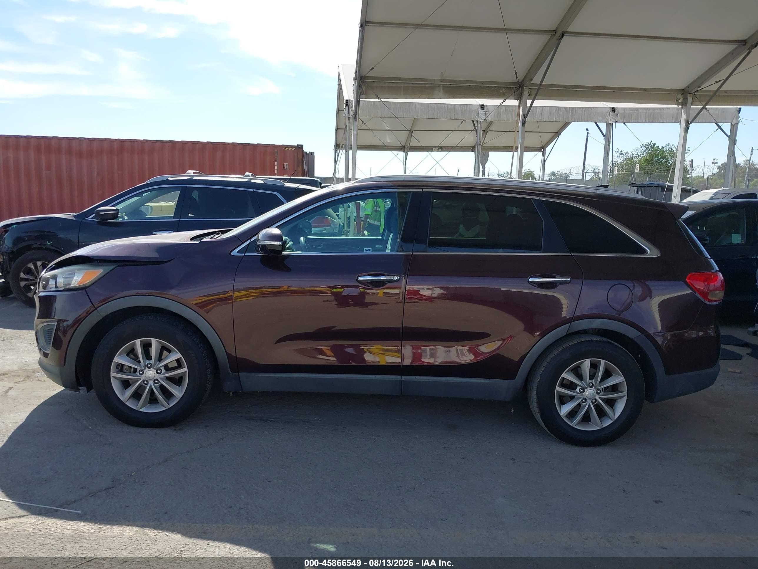 2016 KIA SORENTO 3.3L LX