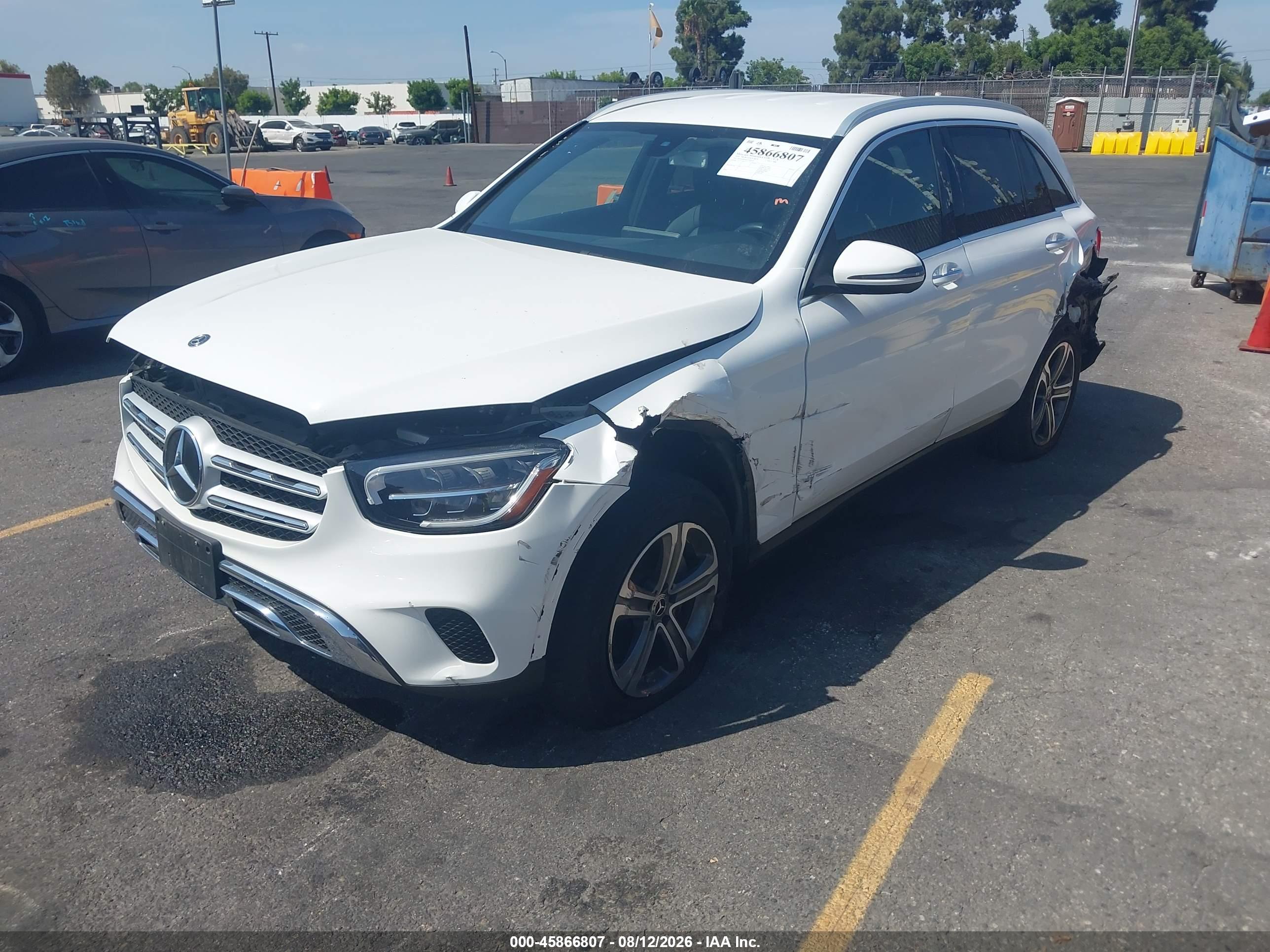 2020 MERCEDES-BENZ GLC 300 4MATIC — I2