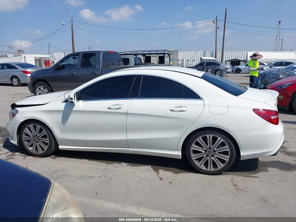 2018 MERCEDES-BENZ CLA 250 CLA250
