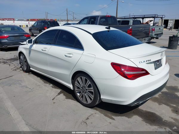 2018 MERCEDES-BENZ CLA 250 CLA250