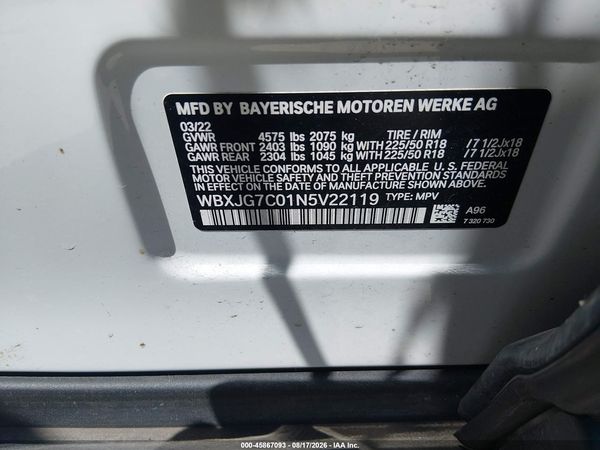 2022 BMW X1 SDRIVE28I