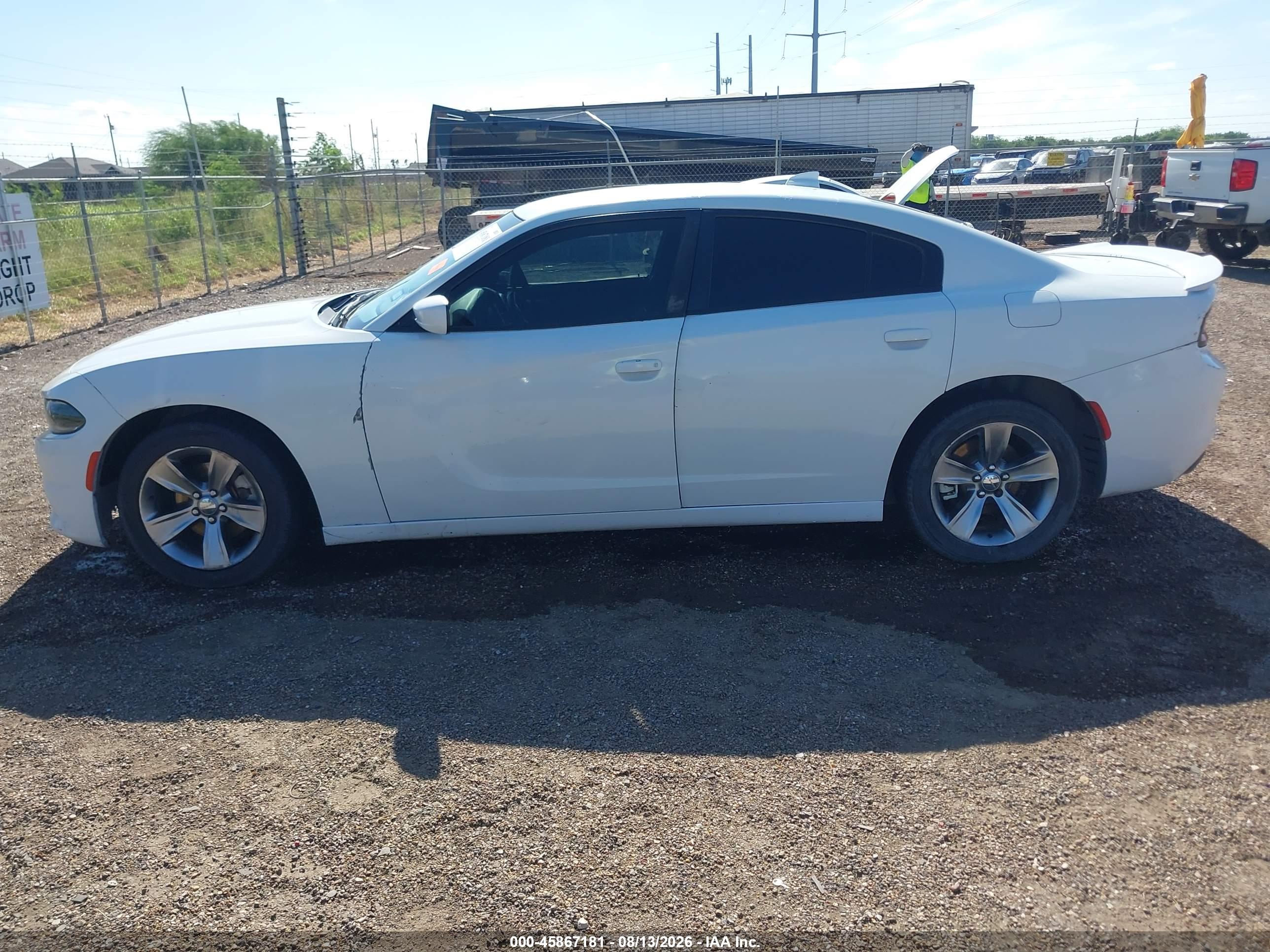 2018 DODGE CHARGER SXT PLUS RWD