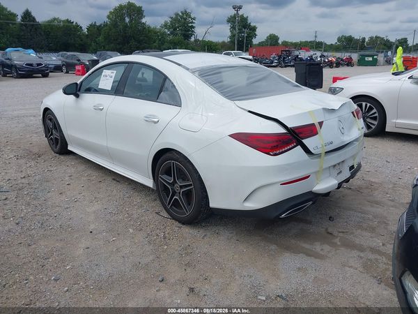 2022 MERCEDES-BENZ CLA 250 COUPE 4MATIC