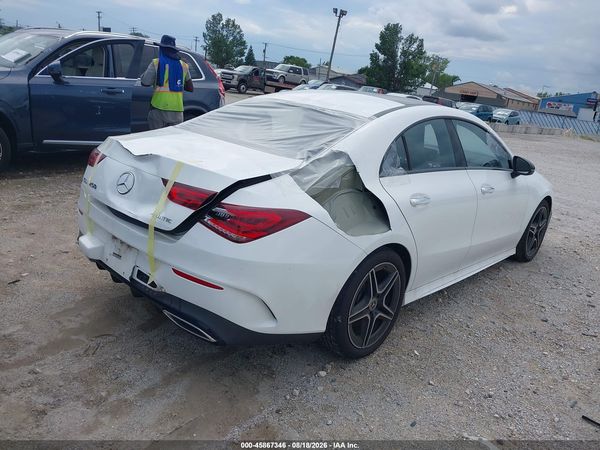 2022 MERCEDES-BENZ CLA 250 COUPE 4MATIC