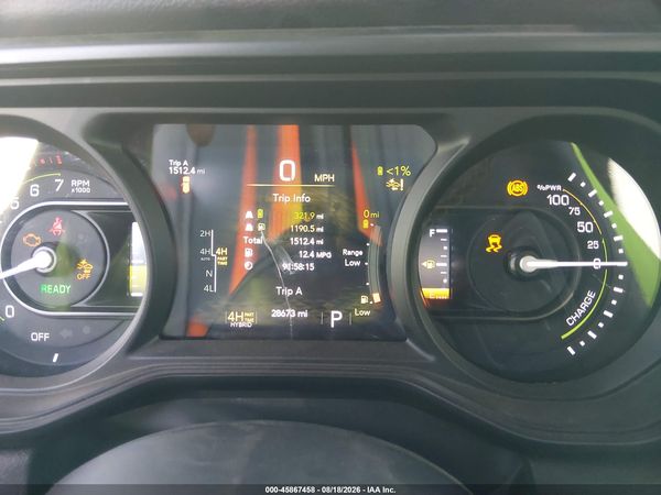 2024 JEEP WRANGLER 4XE SPORT S 4XE