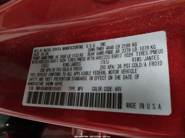 2024 MAZDA CX-50 2.5 S SELECT