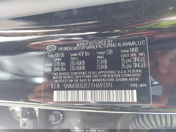 2026 HYUNDAI TUCSON SEL