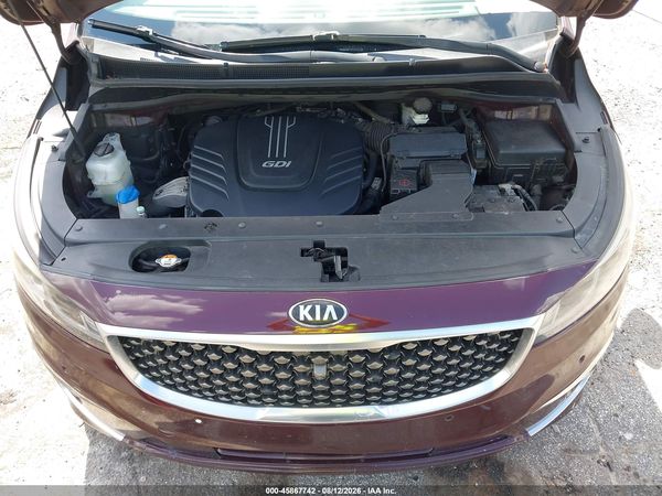 2017 KIA SEDONA SX LUXURY