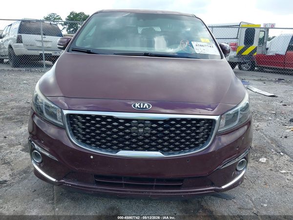2017 KIA SEDONA SX LUXURY