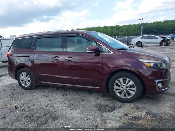2017 KIA SEDONA SX LUXURY