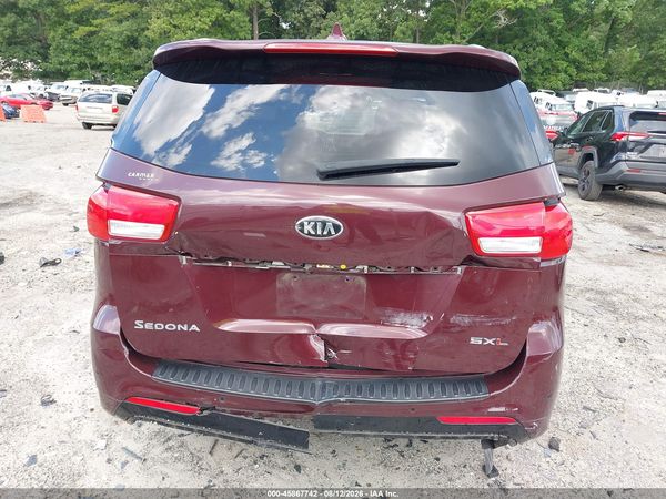 2017 KIA SEDONA SX LUXURY