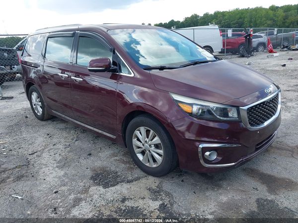 2017 KIA SEDONA SX LUXURY