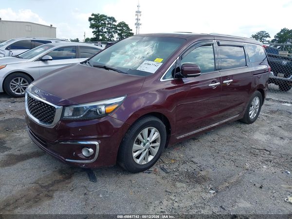 2017 KIA SEDONA SX LUXURY