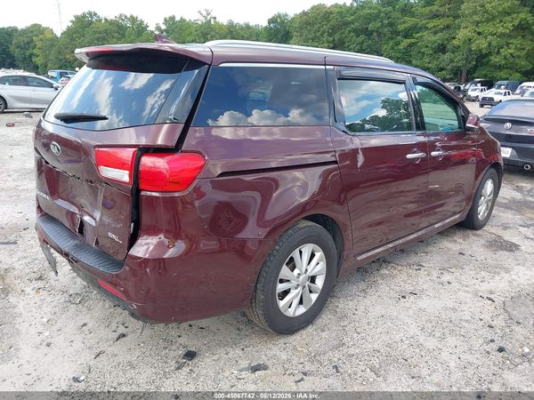 2017 KIA SEDONA SX LUXURY