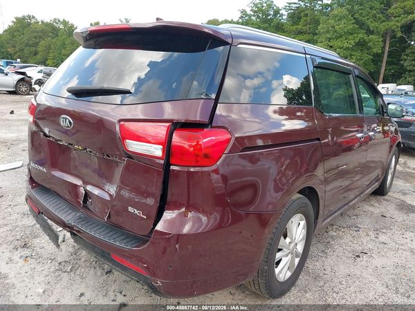 2017 KIA SEDONA SX LUXURY