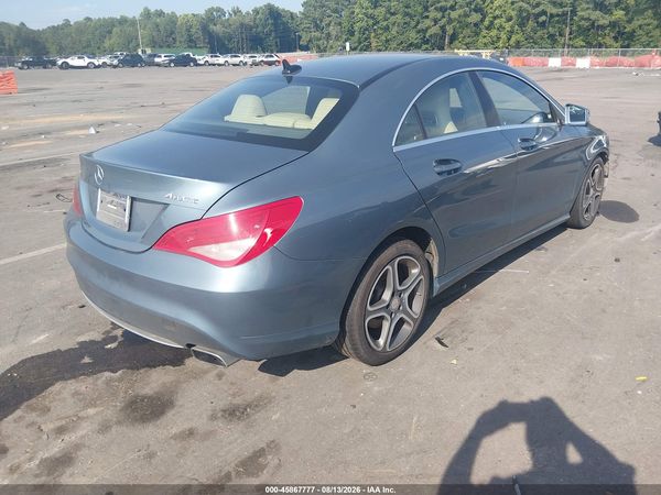 2014 MERCEDES-BENZ CLA 250 4MATIC