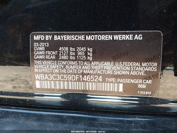 2013 BMW 320I XDRIVE