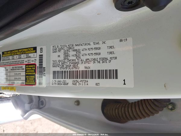 2020 TOYOTA TUNDRA 1794 EDITION