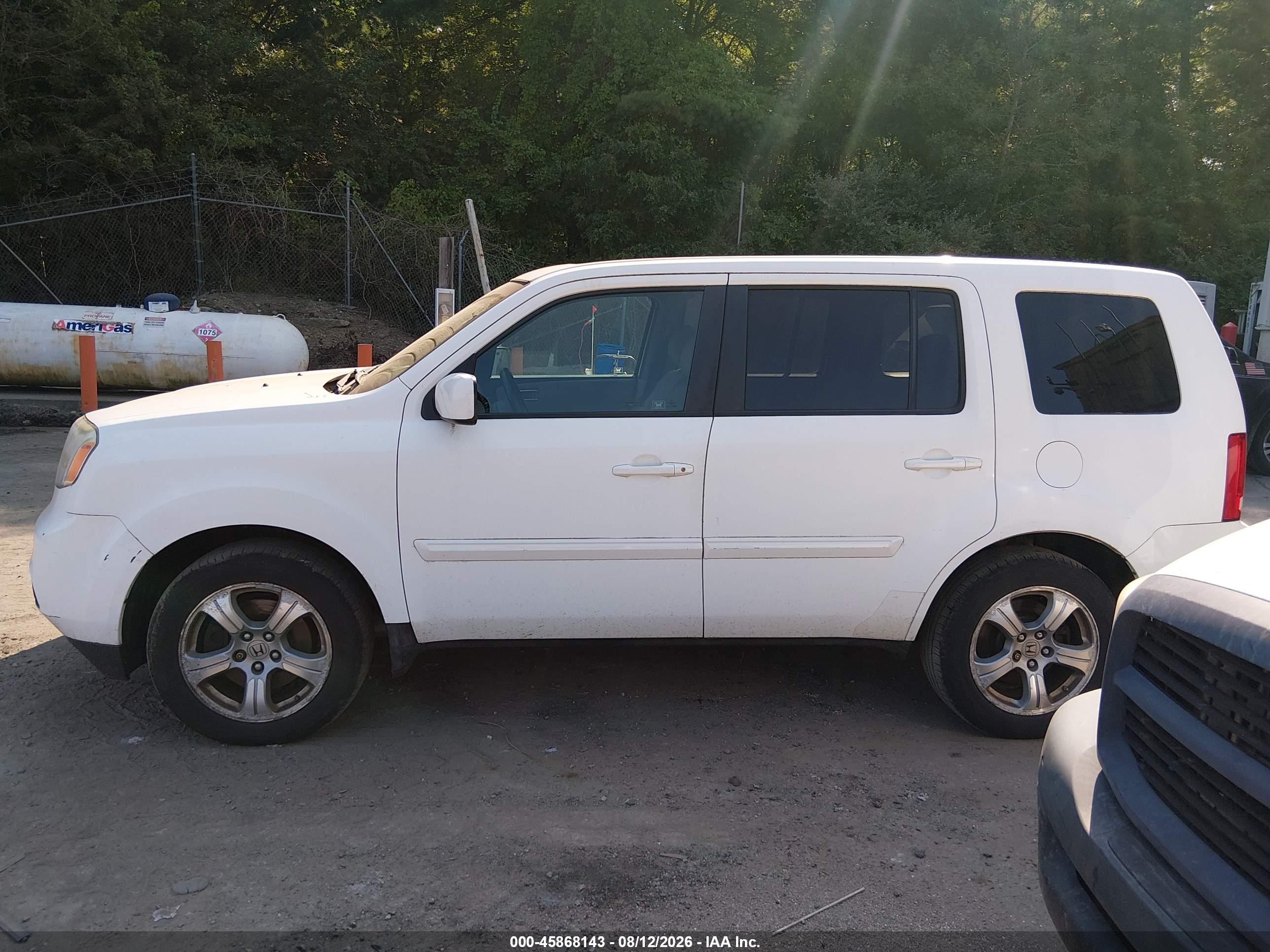 2012 HONDA PILOT EX-L